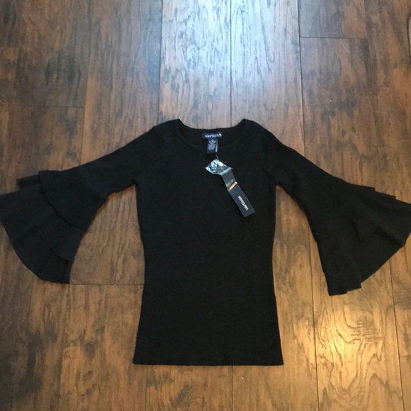 Stitch Fix By Artisan Black Ethelda Sweater - Picture 3 of 6